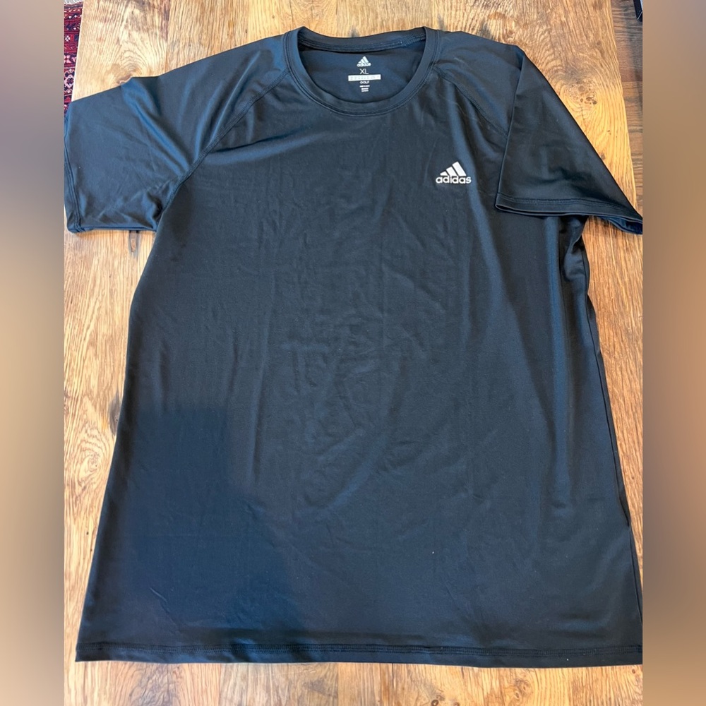 Adidas Men's Black Golf T-Shirt